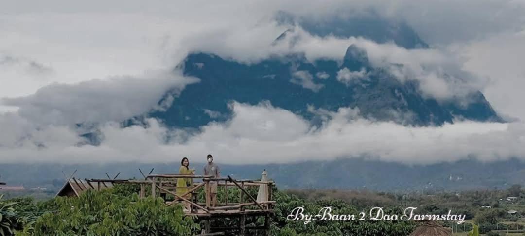 Baan 2 Dao Farmstay Chiang Dao Eksteriør bilde